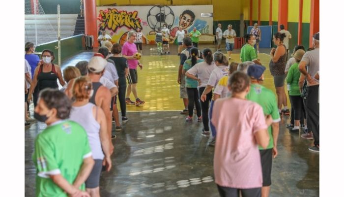 Laranjeiras - Secretaria de Saúde desenvolve atividades físicas visando a melhora na qualidade de vida dos laranjeirenses